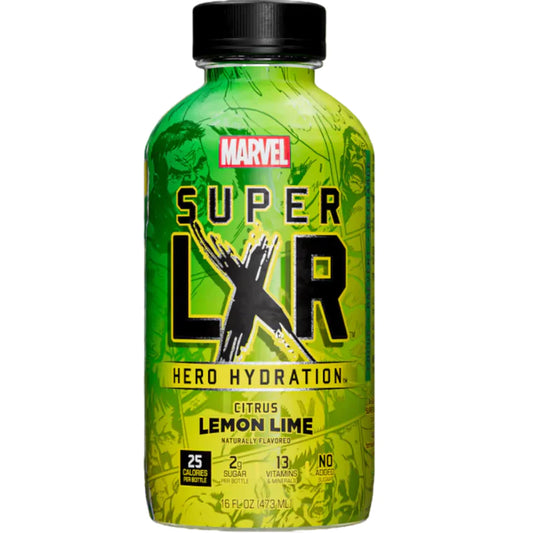 Marvel Super LXR Hero Hydration Citrus Lemon Lime 473ml