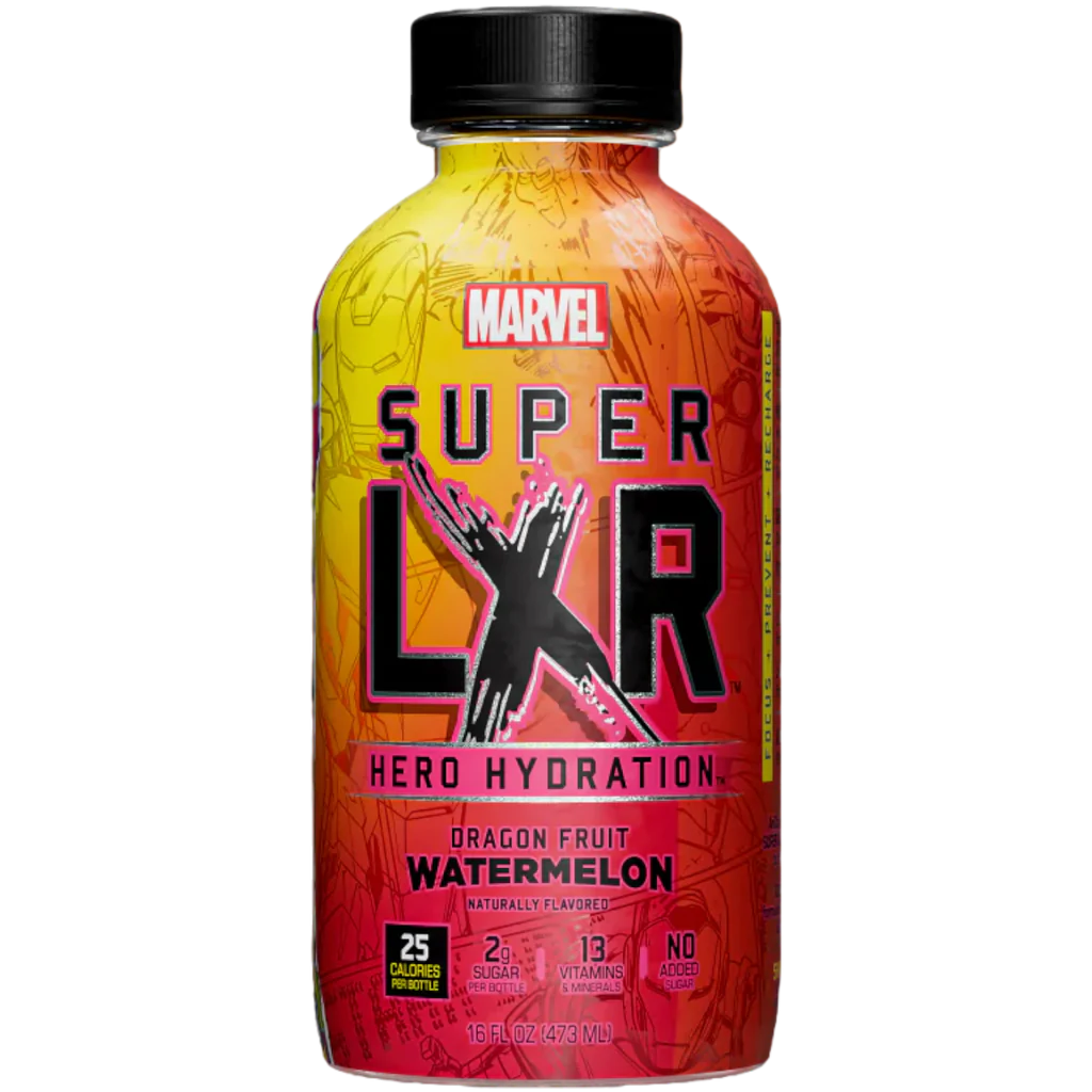 Marvel Super LXR Hero Hydration Dragon Fruit Watermelon 473ml